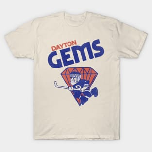 Defunct Dayton Gems Hockey T-Shirt